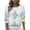 White, variant on Turilly Women's Winter Sweaters Pullover Loose Fashion Hollow Sequin Knit Sweater Round Neck Sweater