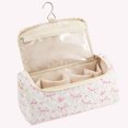 thumbnail image 5 of Cotton-Padded Large Capacity Makeup Bag Hair Dryer Storage Organizer Portable Travel Toiletry Bag for Women Girls (Heart Butterfly, Style5), 5 of 5