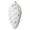 Champagne, variant on Vickerman 8" Champagne Brushed Pinecone Christmas Ornament, Pack of 2