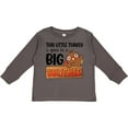 thumbnail image 3 of Inktastic This Little Turkey is Gonna Be a Big Brother Boys Long Sleeve Toddler T-Shirt, 3 of 5