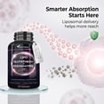 thumbnail image 7 of Liposomal Glutathione 500mg with Resveratrol, Quercetin & Bromelain – Advanced Antioxidant & Immune Support Supplement, Cellular Detox & Absorption Support – 180 Capsules, 7 of 7