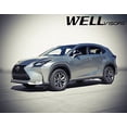 thumbnail image 2 of WellVisors Side Window Wind Deflector Visors - Lexus NX200t NX300h 15-up 2015 2016 2017 with Chrome Trim, 2 of 4