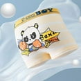 thumbnail image 4 of WOLLED Kids Boys Underwear Soft Panties 4 Pack Toddler Cute Printed Four Corners Shorts Teenagers Cotton Boxer Briefs for 2-18 T, 4 of 9
