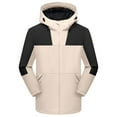 thumbnail image 5 of QHFBli Rain Jacket for Women Waterproof Lightweight Windbreaker Jacket with Hood Packable Raincoat with Pockets, 5 of 9