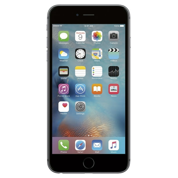 Certified Pre Owned Apple Iphone 6s Plus 128gb Gsm Smartphone Unlocked Space Gray Walmart Com