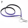 thumbnail image 2 of Rhinestone Bling Shiny Custom Lanyard ID Badge Cellphone Key Holder Ring,Royal Blue, 2 of 8