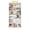 White, variant on Fnova Modern 72" 6-Tier Storage Shelf, Wooden Shelving Unit, Closed Back & Side Panels for Living Room/Kitchen/Home Office, Easy Assembly