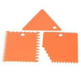 thumbnail image 4 of 3PCS Cake Dough Scraper Cake Knife Spatula, Irregular Teeth Edge, Ideal for Crafts, Smoother, 4 of 7