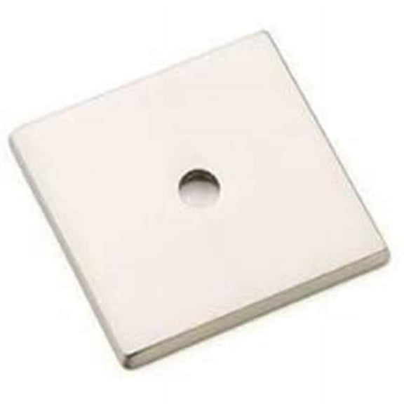 Back Plate for Knobs, Satin Nickel