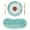Turquoise, variant on Teal Coastal Round Placemats Set of 2 Starfish Coral Summer Beach Ocean Place Mats Indoor Woven Table Mats Washable Heat-Resistance Braided Dining Table Placemats for Kitchen Party Decor 13 Inch
