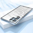 thumbnail image 1 of Magsafe Magnetic Case Compatible With Samsung Galaxy S22 S22+ S22 Ultra S23 Ultra S23 Series Full Protective With Camera Lens Protector, 1 of 3