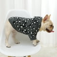 thumbnail image 2 of Dogs Sweater Knitted Fall Pet Pullover Fashion Leopard Print Cats Clothes Bulldog Chihuahua Winter Hooded Dress Warm Long Sleeve, 2 of 6