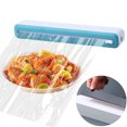 thumbnail image 1 of Dispensador Papel Aluminio Film Transparente para Alimentos Con Cortador Recargable, 1 of 9