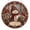 (Cardinal Forest Snowman), variant on Christmas Pearl Diamond Painting Suncatcher Kit, Round 3D Pearl Beaded Holiday Ornament with Pre-Assembled Hanging Chain, DIY Christmas Window Wall Decor Craft Gift for Adults