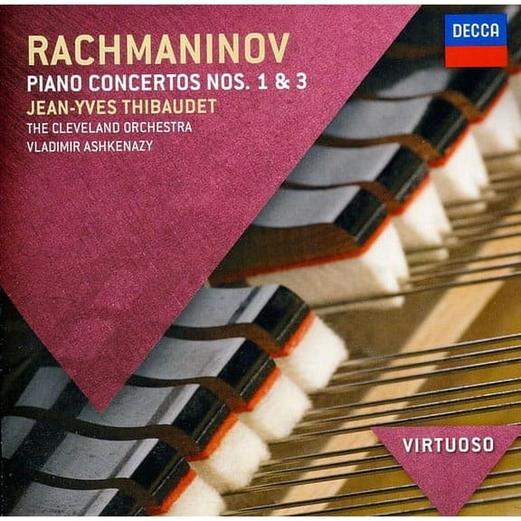 Jean-Yves Thibaudet - Virtuoso: Rachmaninov: Piano Concertos 1 & 3 - Classical - CD