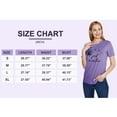 thumbnail image 5 of XCHQRTI Dandelion Tshirt Women Graphic Tees Casual Short Sleeve Christian Shirts, 5 of 5
