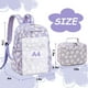 thumbnail image 2 of Mochila Bluboon para Niñas 31x16x42 cm Set con Lonchera de Pana, 2 of 9