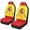 Spanish Flag, variant on Jeiento Spanish Flag Car Seat Covers for Front Seat Breathable Car Seat Cover Protection Interior Accessories Easy to Install and Clean Universal for Cars SUV