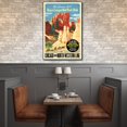 thumbnail image 3 of 24" x 36" Vintage 1950s Bryce Canyon National Park Wall Art, 3 of 4
