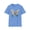 Carolina Blue, variant on Butterfly Shirt, T Shirt with Butterfly, Monarch Shirt