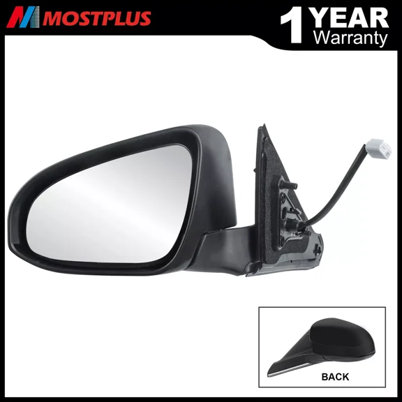 MOSTPLUS Driver Side Heated Power Glass Mirror for 2015 Toyota Camry Sedan 4-Dr 2.5L 3.5L