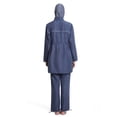 thumbnail image 6 of Wdgfv Women Modest Swimsuits Ruffle Full Coverage Arabic 2 Pieces Bathing Suit, 6 of 6