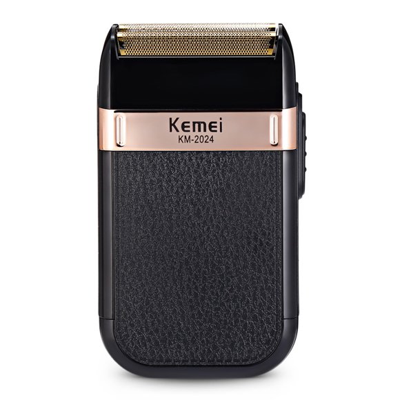 KEMEI Men’s Reciprocating Twin Blades Electric Shaver with Spare Razor Head, KM-2024