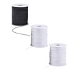 thumbnail image 1 of HLONK 4/1pcs 1mm Black Elastic Cord Beading Thread Stretch String For Bracelet Making Thick Elastic Thread For Handmade Bracelets Durable & Versatile For DIY Projects, 1 of 6