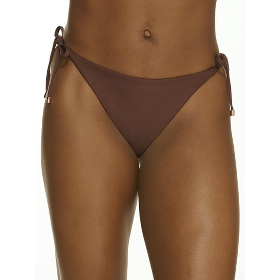 Swim Systems Womens Driftwood Holly Side Tie Bikini Bottom Style-B317-DRWD Swimsuit