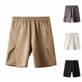 thumbnail image 1 of NJDVHB Short de Pyjama Ample Décontracté pour Homme Été, Blanc, TTG, 1 of 3