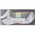 thumbnail image 2 of 6 Pairs Men's Cotton Ankle running Socks w/ Arch Support Band Mesh Ventilation Black, 2 of 2