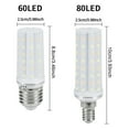 thumbnail image 4 of DYstyle E14 E27 LED Light Corn Bulb Kits SMD2835 60/80 lamp beads Spotlight Lamp White/Warm White/Three Color light, 4 of 4