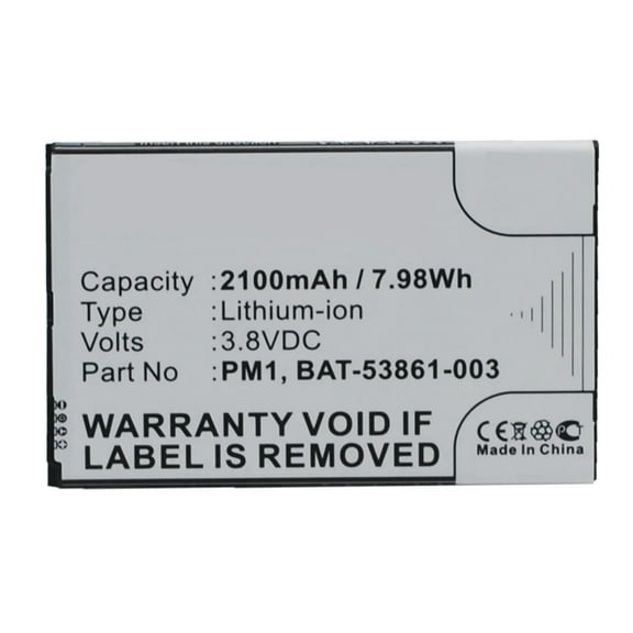 Batteries N Accessories BNA-WB-L3147 Cell Phone Battery - Li-Ion, 3.8V, 2100 mAh, Ultra High Capacity Battery - Replacement for BlackBerry BAT-53861-003 Battery