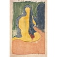 thumbnail image 2 of Edvard Munch 13x18 Gold Ornate Wood Frame and Double Matted Museum Art Print Titled - Seated Act (1915), 2 of 4