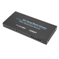 thumbnail image 1 of HD Multimedia Interface Multiviewer Switcher, 1080P 60Hz HD Multimedia Interface Multi Switcher IR Control Seamless 4x1  for TV Monitor US Plug,EU Plug,UK Plug,AU Plug, 1 of 7