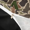 thumbnail image 4 of meiyoeat Camouflage Duck Monogram A Bedding For Boys,Hunting Themed Initial Duvet Cover Full,Black Reversible,3 Pieces,1 Duvet Cover and 2 Pillowcases, 4 of 6