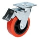 thumbnail image 1 of Rodaja Polipropileno Y Poliuretano Rojo Gira Freno 6 Surtek Surtek RR15B, 1 of 3