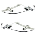 thumbnail image 3 of New Rear Left and Rear Right Window Regulator Compatible With Hummer H2 Base 8 Cyl 6.2L H2 Base 8 Cyl 6.0L 2003-2009 By 15771355 15771354 HU1551100 HU1550100, 3 of 7