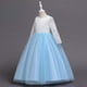 thumbnail image 4 of Vestido Para Niñas Ropa Para Niñas Bebés Vestido Para Niños Vestido De Princesa De Manga Larga Vestido Largo Azul Odeerbi LM103-1908, 4 of 5