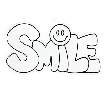 Hello Hobby Ready-to-Paint "Smile" Suncatcher