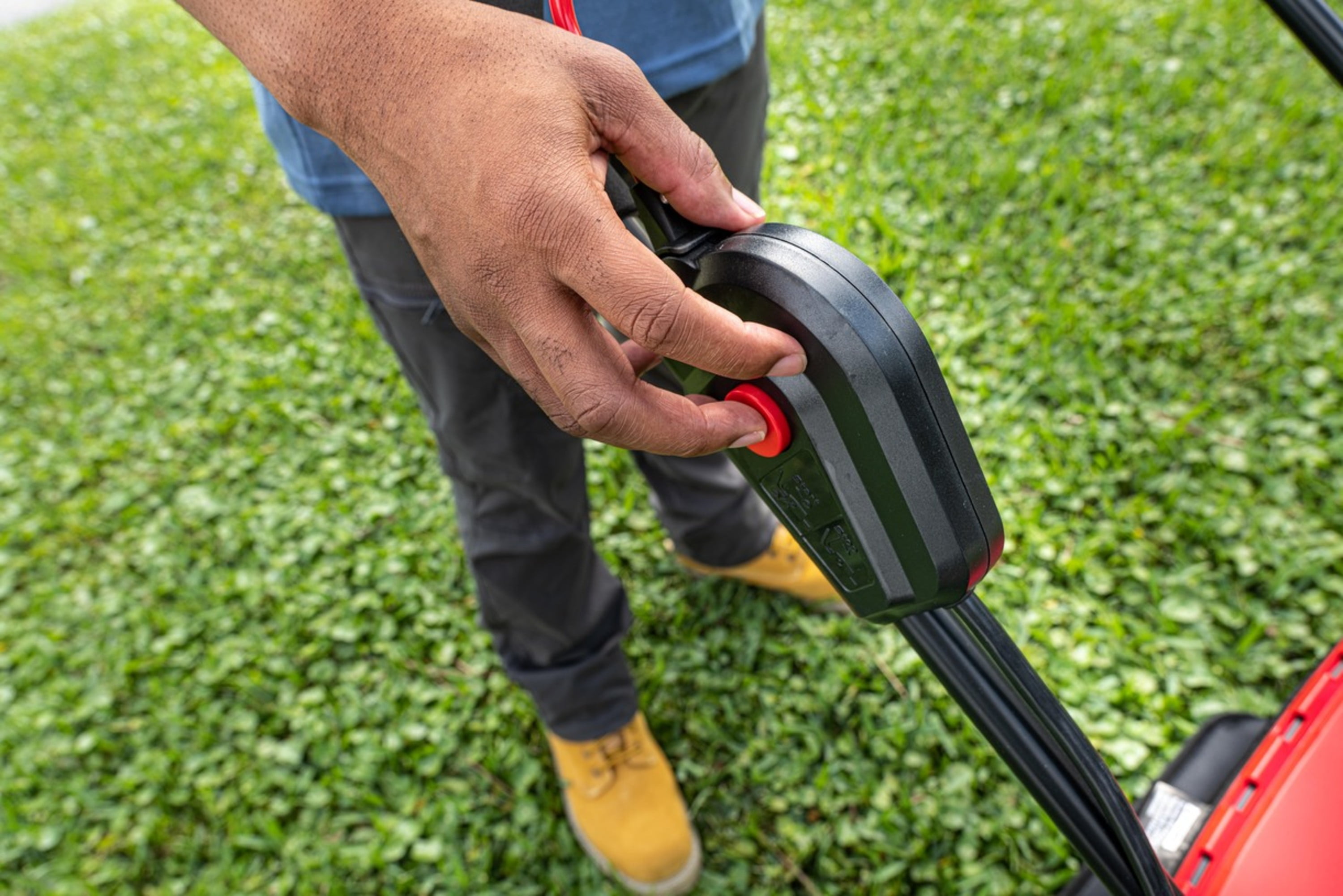 Hyper tough cordless mower hotsell