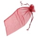 thumbnail image 2 of PIXNOR - 10 bolsas de regalo de organza transparente para botellas de vino (rojo vino), 2 of 5