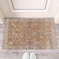 thumbnail image 2 of Bohemian Light Orange Patterned Carpet Door Mat 30 X 17 Inch Welcome Doormat Indoor Outdoor Entrance Floor Mat Non Slip Spring Summer Decor Rubber Mats, 2 of 6