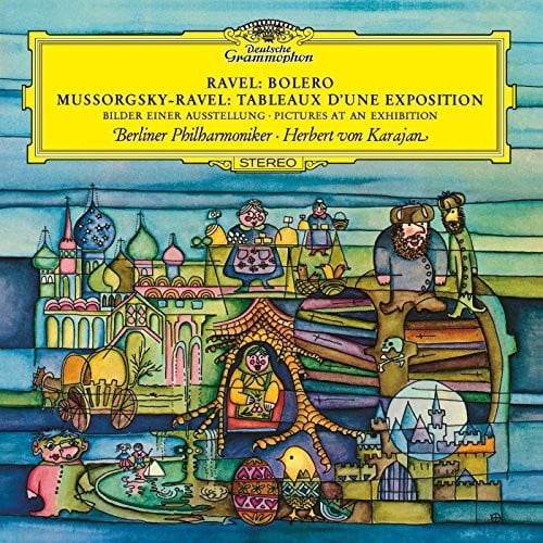 Mussorgsky Karajan Berliner Philharmoniker Pictures At An Exhibition Ravel Bolero Vinyl Walmart Com Walmart Com