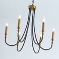 thumbnail image 5 of Aiwen 6 Lights Candle Like Chandelier Pendant Light Modern Home Hanging Lamp Fixture, 5 of 7