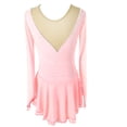 thumbnail image 2 of LIUHUO Pink Figure Skating DressSweet elegant Light close - fitting Dazzling Gracefully flowing Delicately charming, 2 of 8