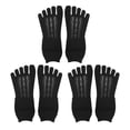 thumbnail image 1 of Calcetines Invisibles Unique Bargains Five Toes 3 Pares Negro, 1 of 1