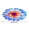 thumbnail image 3 of ViLaViDeca Heat Transfer 3D Shaped Flower Floor Mat Sofa Bedroom Living Room Carpet, 3 of 6