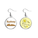 thumbnail image 1 of Pendiente Sol Flor Pendiente Joyas Moda Unbranded M, 1 of 3