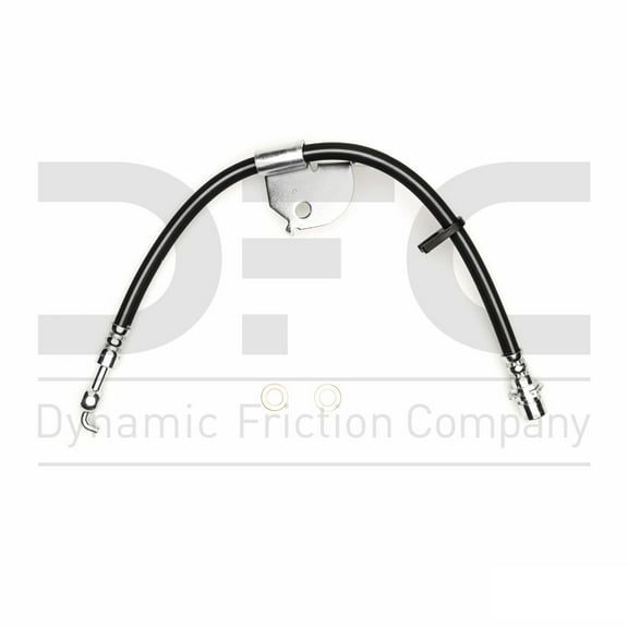 Front Right Dynamic Friction Company Brake Line Hose 350-54455 For 2012-2014 Ford F-150